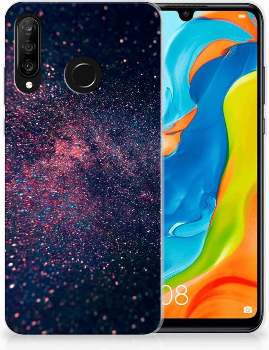 Huawei P30 Lite TPU Hoesje Stars