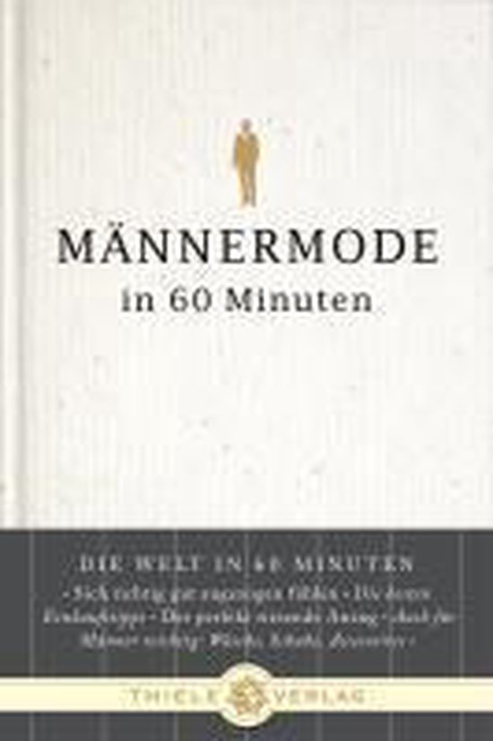Männermode in 60 Minuten - cover