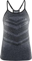 Craft cool comfort singlet w - Sportshirt - Dames - Black Mélange - XL
