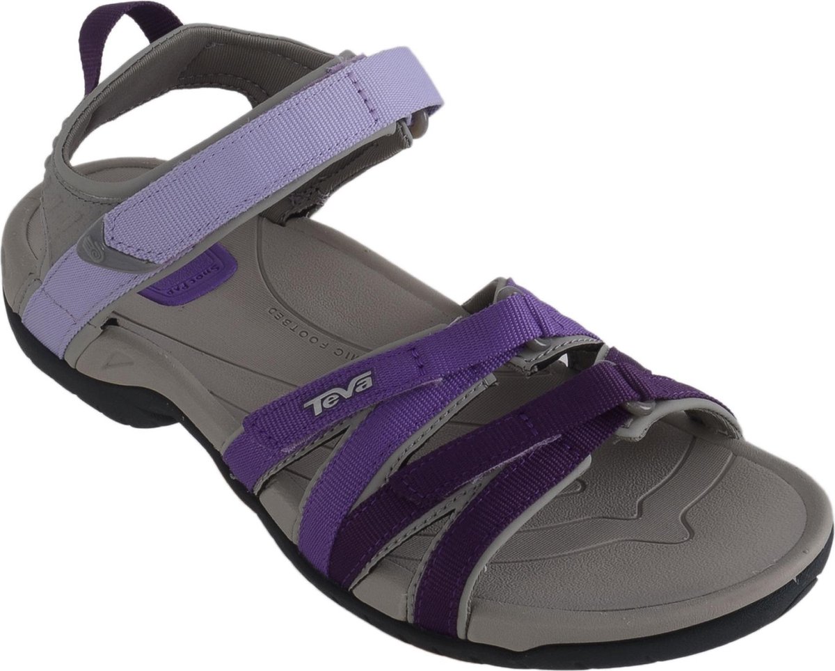 Teva Tirra Sandaal Dames Wandelsandalen Maat 40 Vrouwen paars grijs bol