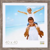 Deknudt Frames fotolijst S45RH7 - grijs-beige - hout - 50x50 cm