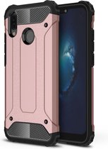 Armor Hybrid Back Cover - Huawei P20 Lite Hoesje - Rose Gold