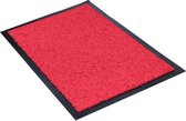 Schoonloopmat / Twister / 80 cm x 120 cm  / 060 rood