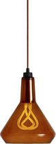Plumen Drop Top Set Amber met Drop Cap Koper en 001 E27