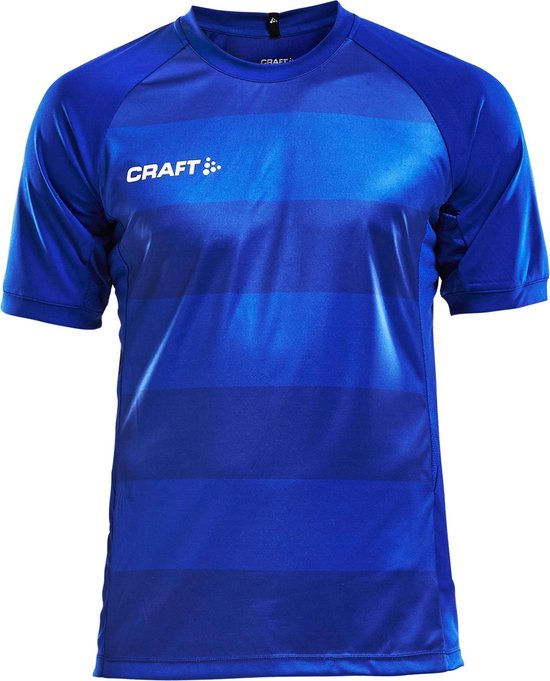 Craft Progress Graphic SS Shirt Heren Sportshirt - Maat M  - Mannen - blauw