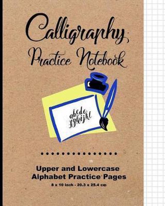 Notebook In Calligraphy Calligraphy Practice Notebook, Calligraphy Book Practice ...