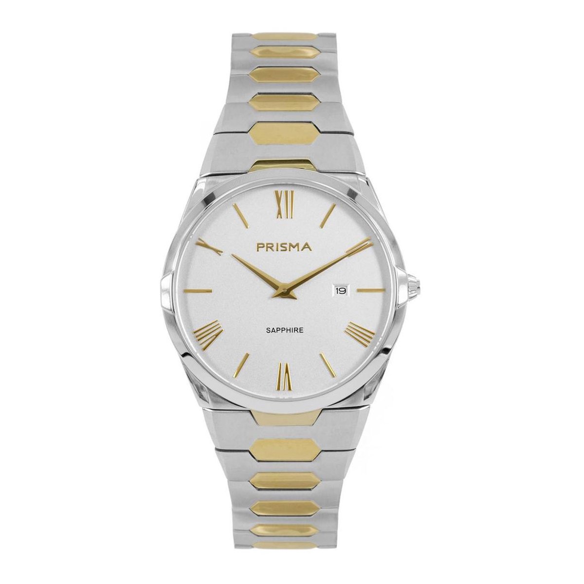 Prisma Horloge P.1337 Heren Slimline Solid Edelstaal