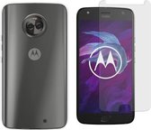 MP Case screenprotector + Gratis Transparant back cover voor Motorola Moto X4