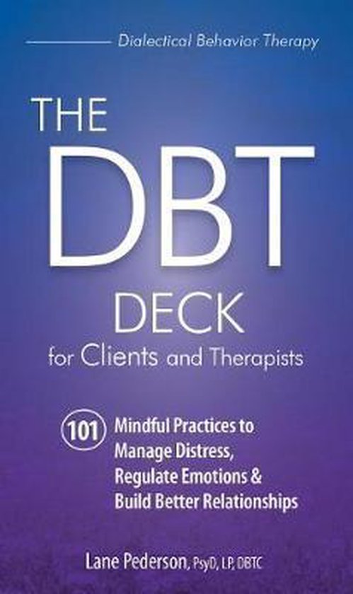 Afbeelding van het spel The DBT Deck for Clients and Therapists