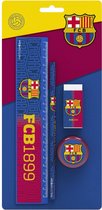 Fc Barcelona Schrijfset Fcb1899 Blauw/rood 4-delig