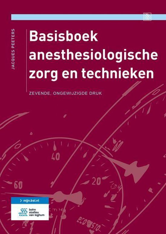 Basisboek anesthesiologische zorg en technieken - cover