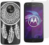MP Case screenprotector + Gratis Spring back cover voor Motorola Moto X4