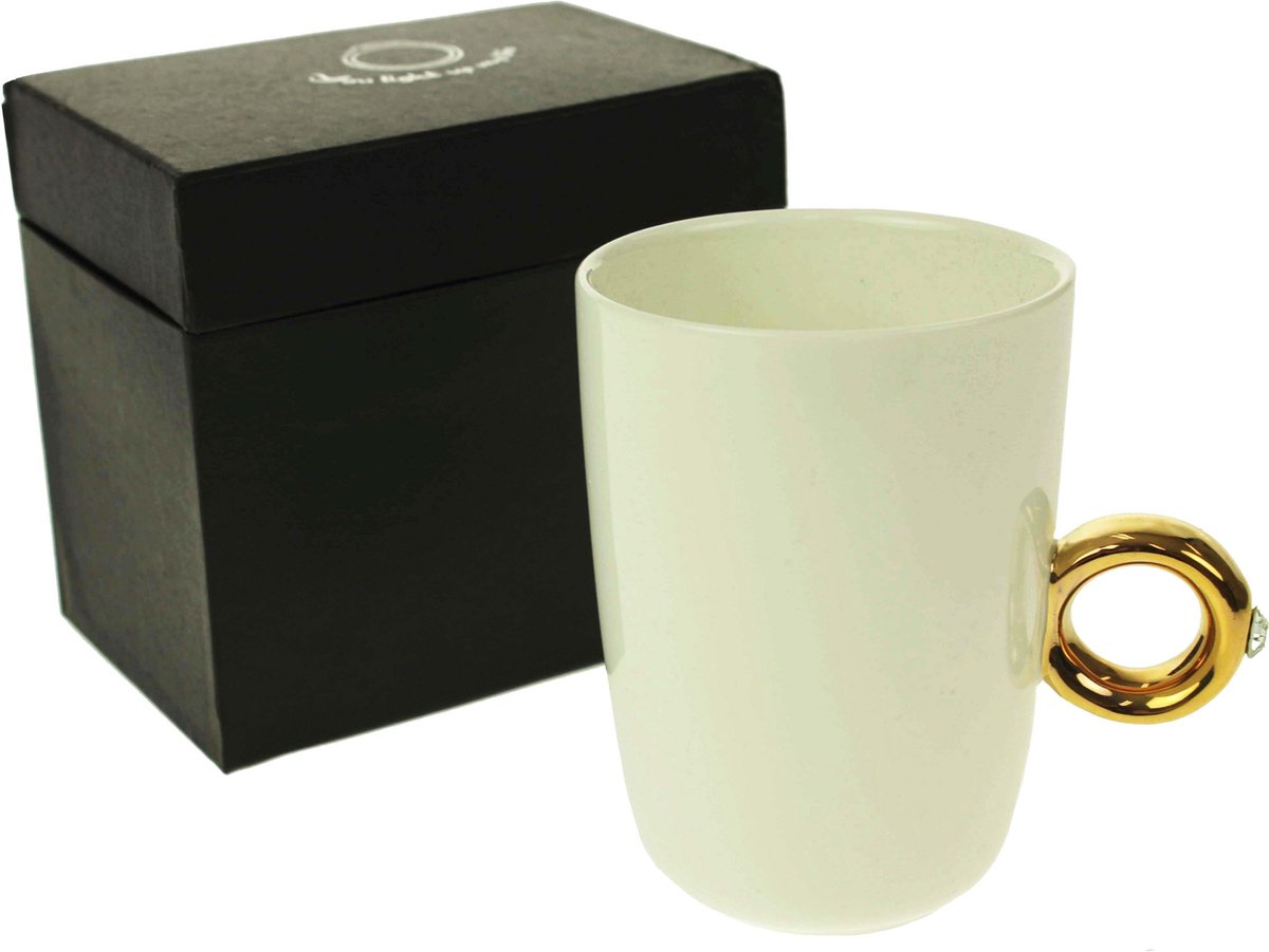 United Entertainment ® - 2 Karaat Kop - Wit