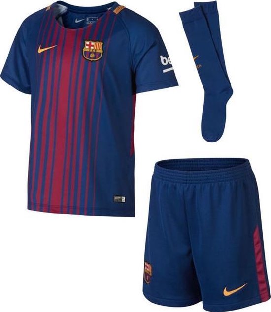 gebruik verzending Eik Nike FC Barcelona Home voetbalshirt,-short, -kousen 17/18 - 5-6 jaar |  bol.com