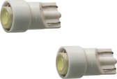 Carpoint Autolampen T10 Led 12 Volt 1 Watt Wit 2 Stuks