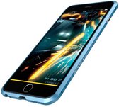 Ginmic Aluminium Bumper iPhone 6(s) - Blauw
