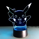 Pikachu 3D LED Lamp | 3D lamp Pikachu | Pikachu Lamp