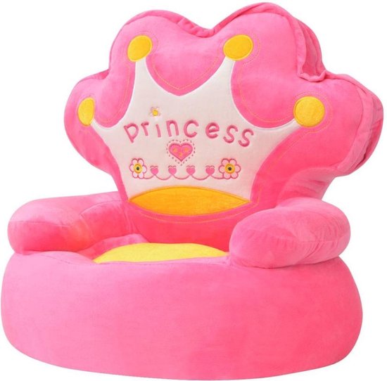 radiator dak Invloedrijk Kinderstoel Prinses Roze / Kinderstoeltje Prinses / Kinder stoel Fauteuil  Prinses | bol.com