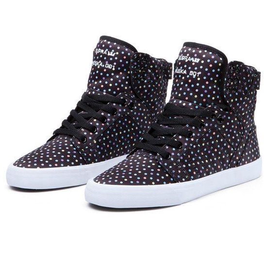 Supra Dames Sneakers Skytop Polka Dots Zwart Maat 42 bol