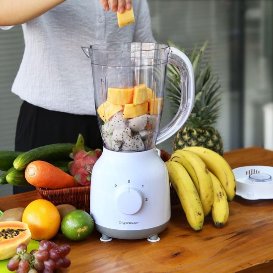 Aigostar Spin 30HLV Blender 1.5L, Wit