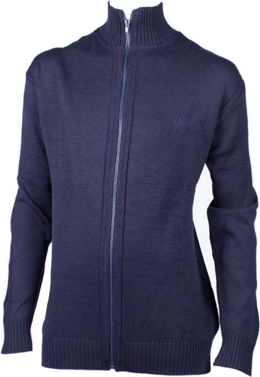Piva schooluniform vest jongens - donkerblauw - Tricot - maat XL/42