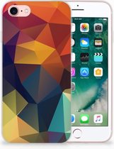 Hoesje Geschikt voor iPhone SE (2020/2022) en Geschikt voor iPhone 8 | 7 Polygon Color