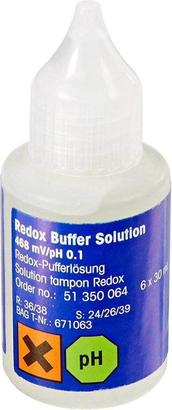 Redox ijkvloeistof 468mV 30ml Redox Buffer voor kalibratie Redox