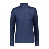 CMP Woman Sweat Printed Ski Pulli Dames Wintersportpully - Maat XXXL  - Vrouwen - blauw