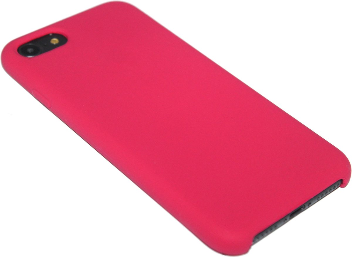 Wijnrood siliconen TPU hoesje Geschikt voor iPhone 8 Plus/ 7 Plus