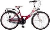 Wings Diva - Kinderfiets - Meisjes - Paars - 40 cm