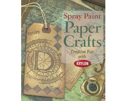 Spray Paint Paper Crafts