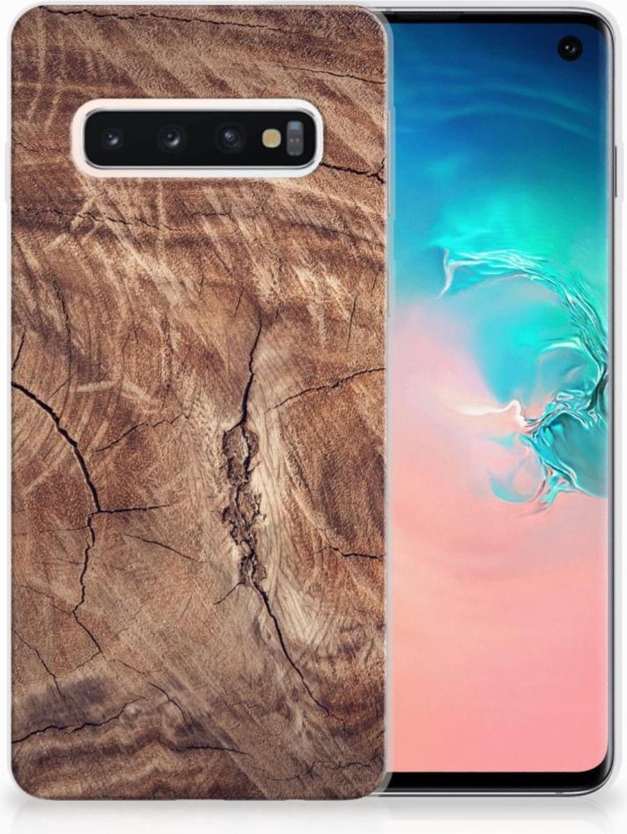 Samsung Galaxy S10 Bumper Hoesje Tree Trunk