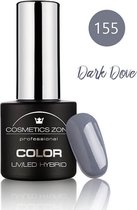 Cosmetics Zone Hypoallergene UV/LED Hybrid Gellak 7ml. Dark Dove 155