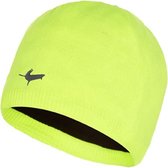 Sealskinz Waterproof Beanie Hat-Hi Vis Fietsmuts - Maat XXL - Fluo Geel/Zwart