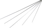 Hengeltop - glasfiber - vol - 60 cm / 0,7 tot 2,5 mm doorsnede