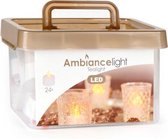 Ambiancelight - 24 theelichtjes - LED - incl batterijen