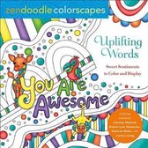 Zendoodle Colorscapes: Uplifting Words