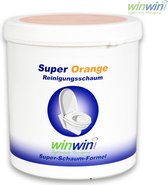 winwinCLEAN Super Orange WC reiniging schuim 1KG, Active Orange, wc reiniger, ontstopper, wasmachine reiniger