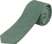 Stropdas Linnenlook Groen