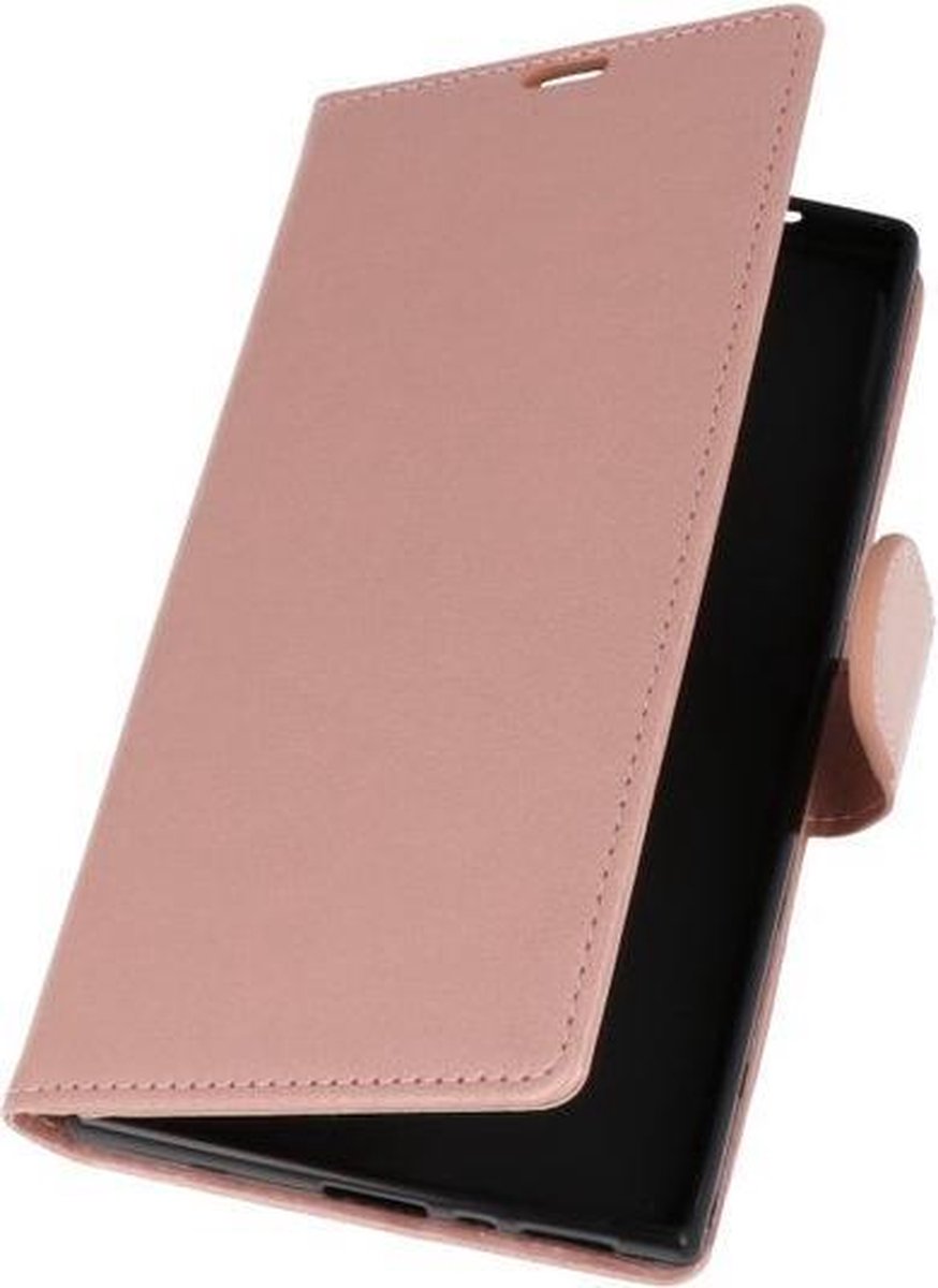 Roze Wallet Case Hoesje voor Sony Xperia L2