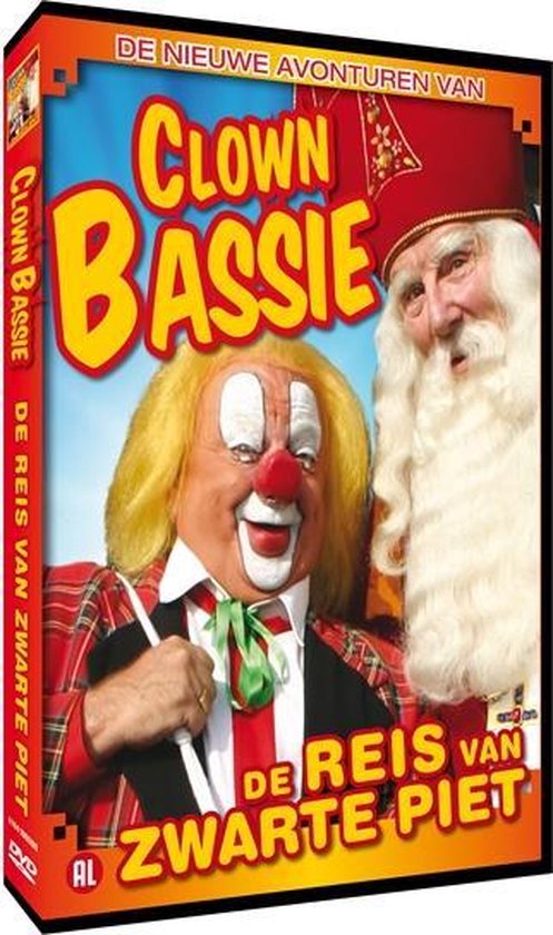 Cover van de film 'Clown Bassie - De Reis Van Zwarte Piet'