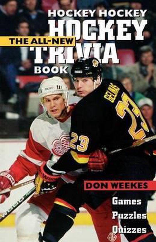 Hockey, Hockey, Hockey Trivia Book - cover