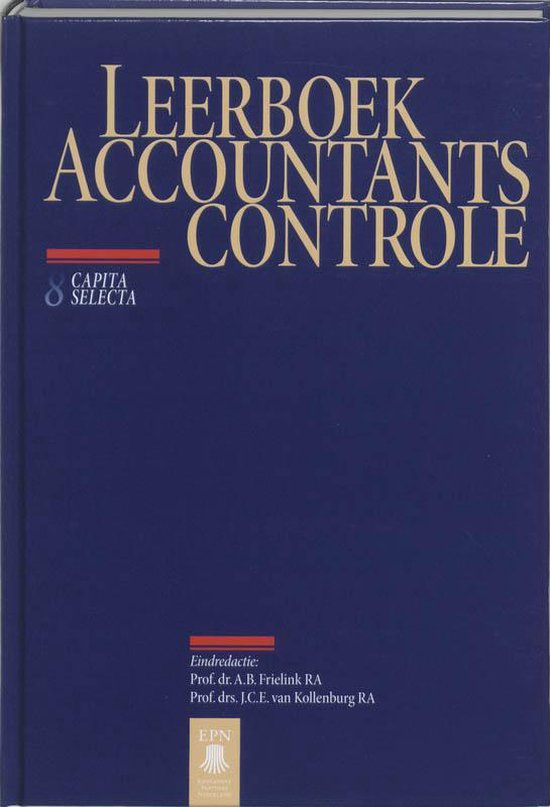 Leerboek accountscontrole