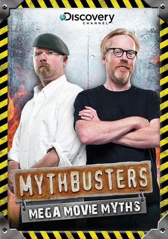 Cover van de film 'Mythbusters - Mega Movie Myths'