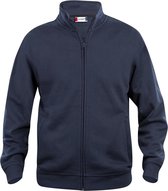Clique - Sweatshirt zonder capuchon - Unisex - Maat 5XL - Navy