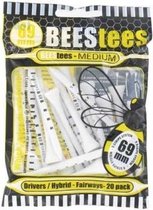 Bees tees Kort (53mm) - 25 tees