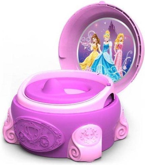Tomy - Disney Princess Toilettrainingssysteem - Paars