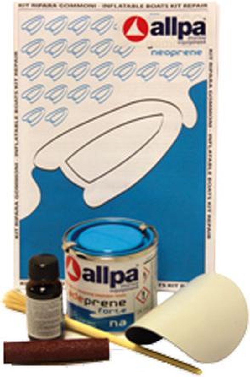 Allpa 2-componenten Reparatieset voor neopreen-hypalon Boten