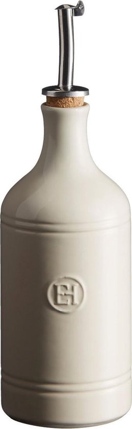 Olie/Azijnfles 0,45 l Fusain - Emile Henry - Kookwinkel de Gruijter