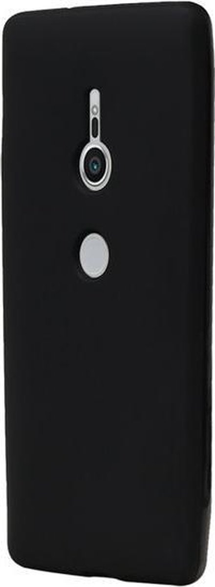 Zwart TPU back case cover Hoesje voor Sony Xperia XZ2